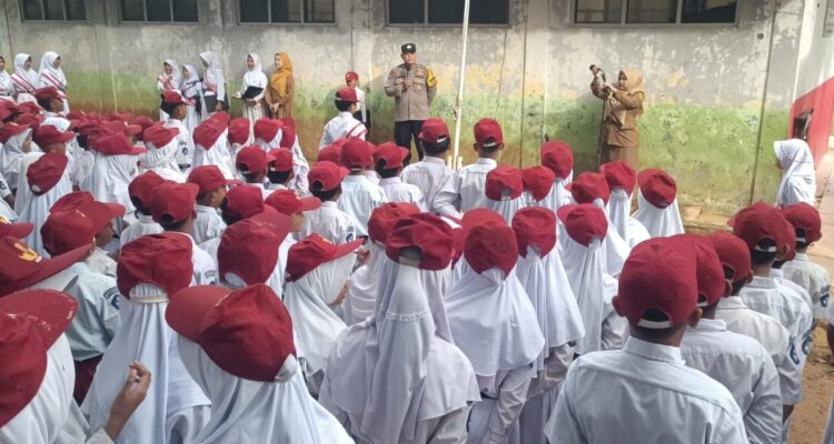 Polsek Babakan Madang Berikan Himbauan Kamtibmas kepada Siswa Siswi Pencegahan Aksi Tawuran dan Jauhi Narkoba