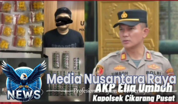 Kapolsek Cikarang Pusat Akp Elia Umboh S.H.M.H Gerak Cepat Tangkap Pengedar Narkoba