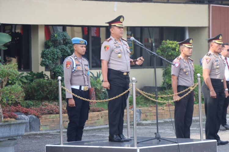 Kapolres Kotim Pimpin Upacara Hari Kesadaran Nasional, Tekankan Pentingnya Jiwa Patriotik dan Nasionalisme