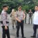 Dalam Rangka Kunjungan Kerja Mentri Dan BNN Ke Kabupaten Lahat Polres Lahat Gelar Apel Gabungan .