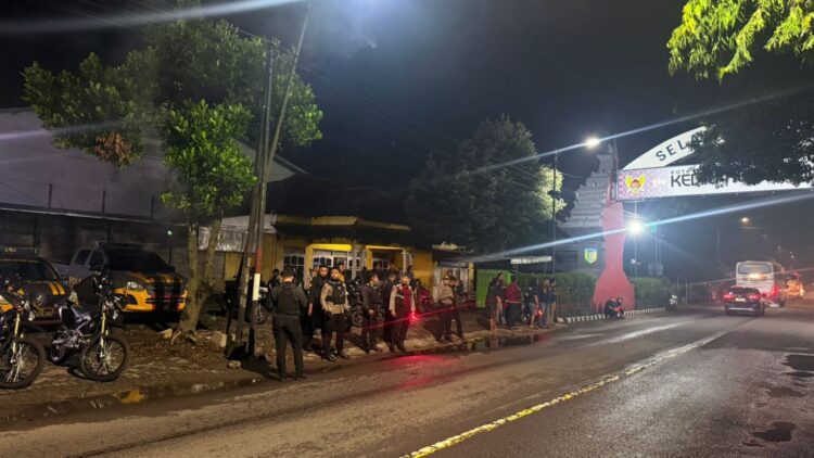 Polres Kediri Kota Amankan Ratusan Pesilat, Arus Lalu Lintas Tetap Lancar