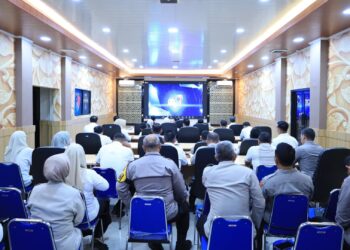 Polda Banten Ikuti Zoom Meeting Launching Ditres PPA dan PPO Perkuat Perlindungan Perempuan dan Anak