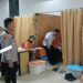 Kapolres Mesuji Pimpin Pengecekan Kesehatan Berkala Personel Bersama Biddokes Polda Lampung