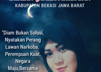 Sri Susanti Bendahara DPD Ganisa Kabupaten Bekasi ,Perang Lawan Narkoba – Perempuan Kuat, Negara Maju Bersama Ganisa Menuju Indonesia Emas.