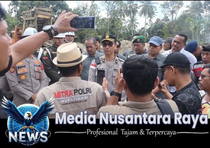 Sinergitas Polres Nagan Raya Bersama TNI dan Pemerintah Daerah Tertibkan Tambang Ilegal Demi Kelestarian Lingkungan