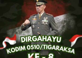 Dirgahayu Kodim 0510/Tigaraksa, Kokohkan Sinergi TNI dan Rakyat untuk Kabupaten Tangerang yang Aman dan Maju