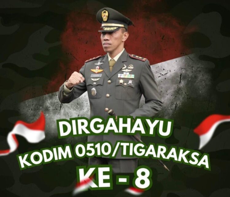 Dirgahayu Kodim 0510/Tigaraksa, Kokohkan Sinergi TNI dan Rakyat untuk Kabupaten Tangerang yang Aman dan Maju