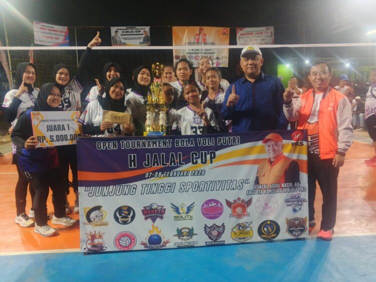 Turnamen Bola Voli Putri H Jalal Cup: Awal Baru untuk Voli di Kabupaten Bekasi