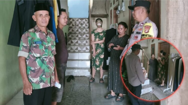 Viral Pria Tak Dikenal Ketok Pintu Kontrakan di Sukaresmi, Polisi Cek TKP