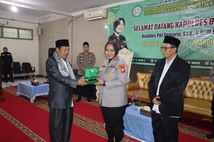 Hangatnya Silaturahmi Ramadhan, Kapolres Metro Bekasi Hadir Menginspirasi Santri Al Imaroh