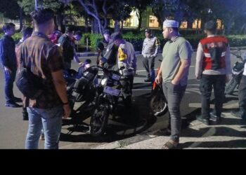 Sigap Respons Laporan Masyarakat, Polresta Tangerang Bubarkan Aksi Balap Lari Jelang Sahur