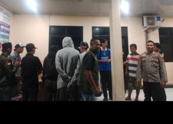 Tindak Laporan 110, Polsek Cisoka Polresta Tangerang Bubarkan Remaja Diduga Hendak Perang Petasan