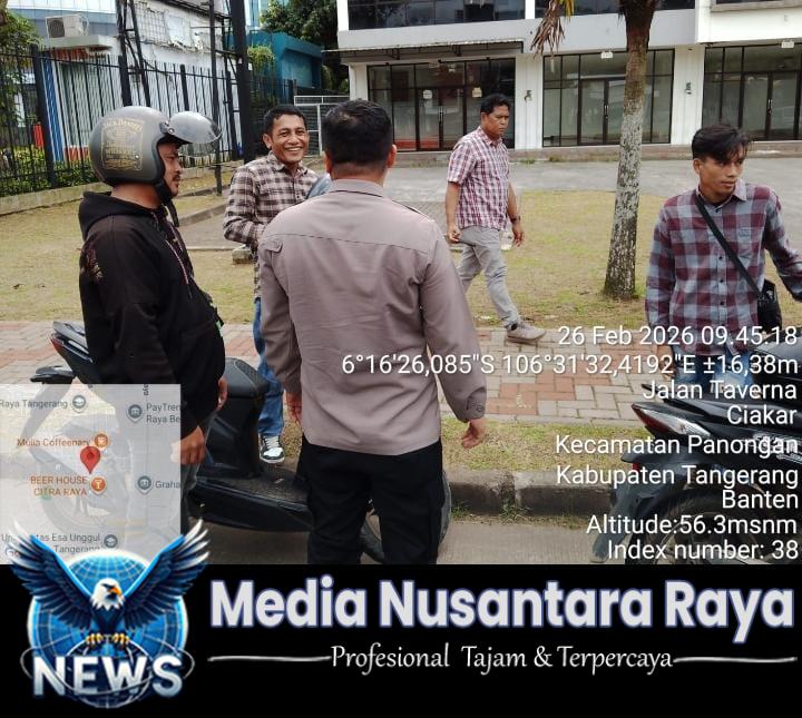 Polsek Panongan Gelar Ops KRYD, Tertibkan Aktivitas Mata Elang di Boulevard Citra Raya
