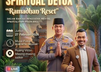 Ro SDM Polda Bali Gelar Spiritual Detox Bersama Thanks Institute Indonesia