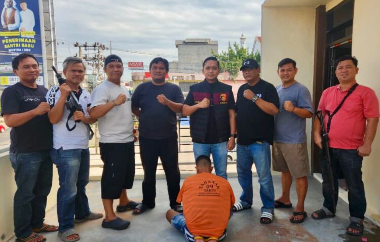 Tekab 308 Presisi Polsek Terbanggi Besar Ungkap Kasus Curas Bermodus Polisi Gadungan, Dua Pemuda Diamankan