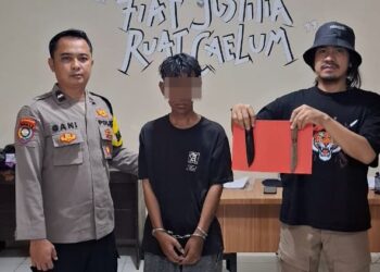 Patroli Cegah Kejahatan Jalanan, Polisi Ringkus Pemuda Bawa Senjata Tajam