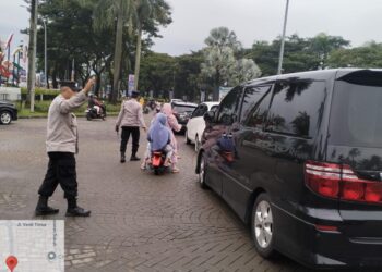 Commander Wish Kapolda Banten, Polsek Panongan Gelar Strong Point dan Gatur Lalin di Citra Raya