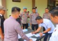Upaya Pengawasan Internal, Perwira Polres Lampung Tengah Dicek Urine
