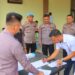 Upaya Pengawasan Internal, Perwira Polres Lampung Tengah Dicek Urine