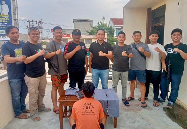 Polsek Terbanggi Besar Amankan Pelaku Pencurian Material di PT GGP Umas Jaya