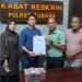 Sat Reskrim Polres Tulang Bawang Barat Kembalikan uang 300 juta Kepada Korban dari Hasil kejahatan