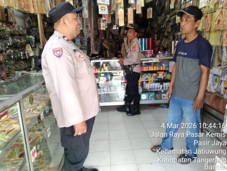 Patroli Sambang DDS di Jalur Pasar Kemis–Jatiuwung, Polisi Perkuat Kedekatan dengan Warga