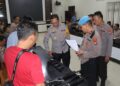 Kapolres Lampung Utara Cek Senpi Dinas, Pastikan Penggunaan Sesuai Prosedur