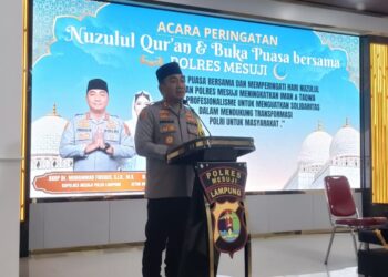 Momen Nuzulul Qur’an di Polres Mesuji: AKBP Muhammad Firdaus Tekankan Profesionalisme dalam Melayani Masyarakat
