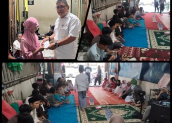 Bersama Remaja Poyok, Perisai Syarikat Islam Jakarta Gelar Santunan dan Buka Bersama Anak Yatim di Bulan Ramadhan