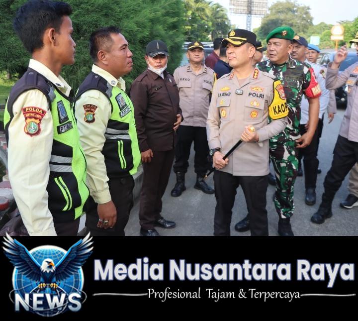 Kapolres Metro Tangerang Kota Pantau Arus Mudik di KM 13,5, Kondisi Lalu Lintas Masih Landai