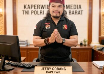 Menyambut Idul Fitri 1447 H, Kaperwil Media TNI POLRI Jawa Barat Jefri Gobang Mengucapkan Mohon Maaf Lahir Dan Bathin