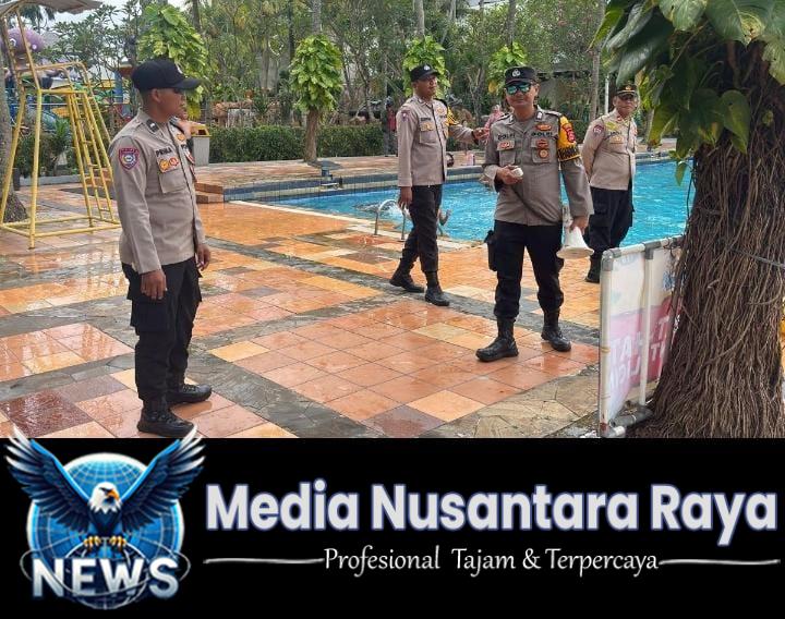 Polsek Panongan Intensifkan Himbauan dan Pengamanan di WOW dan Water World Citra Raya