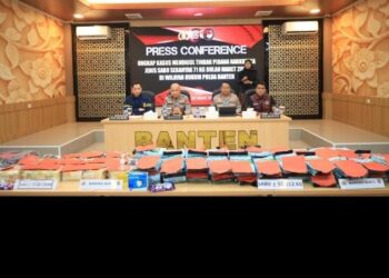71 Kg Sabu Berhasil Diungkap Ditresnarkoba Polda Banten