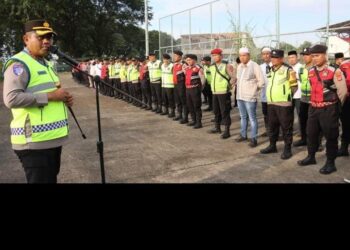 Ratusan Personel Disiagakan, Polresta Tangerang Amankan Haul Akbar di Ponpes Al-Istiqlaliyah Cilongok