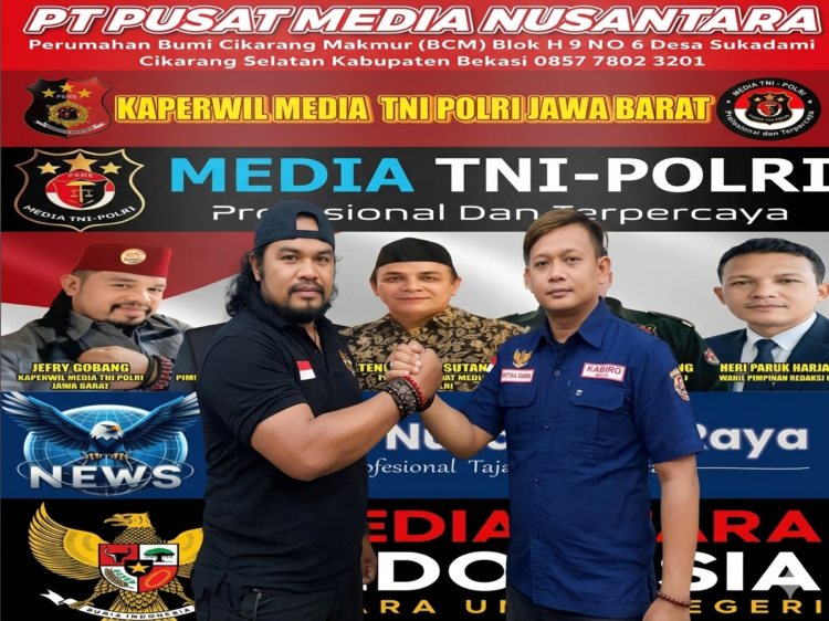 Kabiro Bekasi Media Sapu Jagat news Kunjungi Kaperwil Media TNI POLRI Jabar, Pererat Silaturahmi