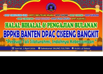 Momentum Kebersamaan, DPAC BPPKB Banten Ciseeng Bangkit Gelar Halalbihalal dan Pengajian di Saung Sultan