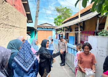 Tak Ada Kata Gentar, Bunda Kapolres Kembali Beraksi dan Pimpin Langsung Operasi Senyap Sikat Peredaran Narkoba Kampung Kavling
