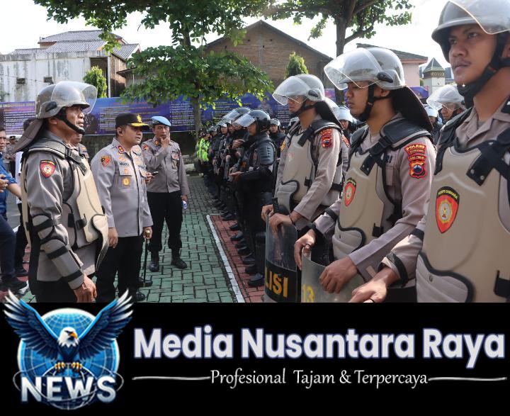 Antisipasi Gangguan Kamtibmas, Polres Wonogiri Gelar Apel Pengecekan dan Assessment Perlengkapan Dalmas