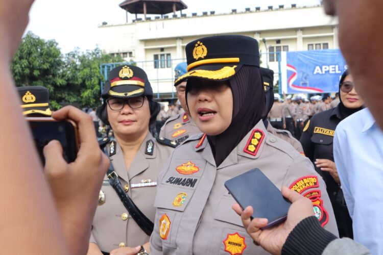 Apel Siaga Kamtibmas Polres Metro Bekasi Perkuat Kesiapsiagaan Pengamanan Aksi Unjuk Rasa Tahun 2026