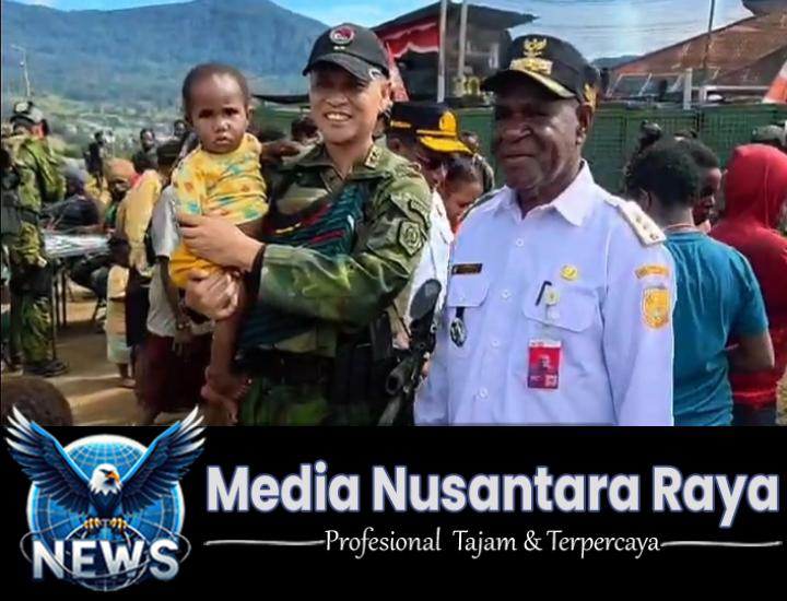 Pererat Kemanusiaan di Papua Tengah, Koops Habema Gelar Bakti Sosial dan Layanan Kesehatan di Distrik Gome