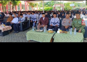 Suasana Haru Halal Bihalal PGRI Cikupa, 200 Guru Tumpah Ruah di SDN 04