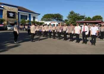 Apel Pagi, Sat Narkoba Polresta Tangerang Ditekankan Patuhi SOP Penanganan Kasus