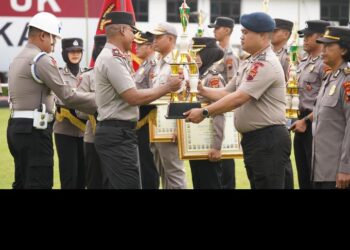 Polda Jateng Berikan Penghargaan Lomba Kebersihan, Wujudkan Budaya Disiplin dan Pelayanan Prima