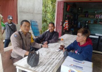 Perkuat Keamanan, Bhabinkamtibmas Gelar Patroli Sambang ke Warga Binaan