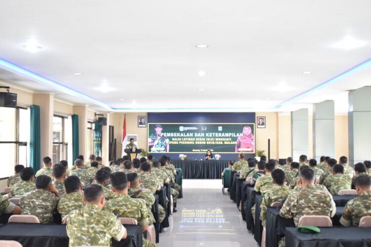 Bektram 2026 Kodim 0818/Malang-Batu, Bekali Prajurit Jelang Purna dengan Keterampilan Budidaya Jamur