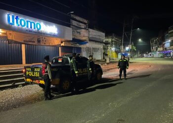Personel On Call Tim 1 Polres Lampung Utara Gelar Patroli Antisipasi Kejahatan Jalanan
