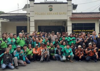 Apel Gabungan Sabuk Kamtibmas Polsek Serang Baru: Satukan Kekuatan Polri dan Masyarakat, Wujudkan Keamanan Wilayah
