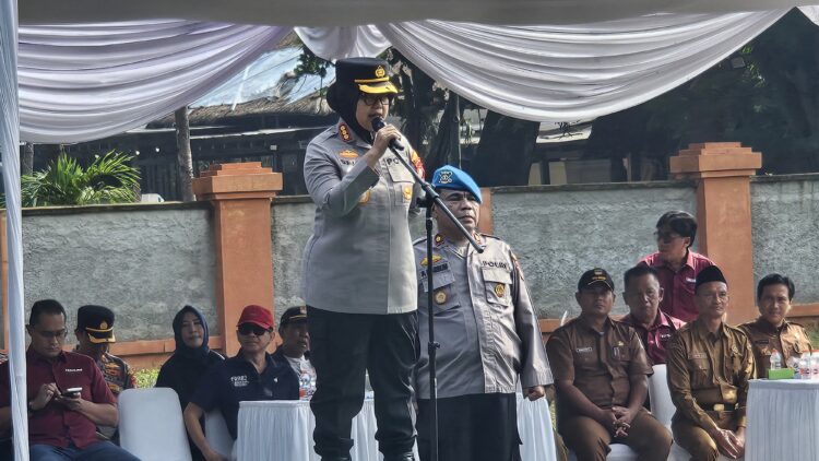 Siap Amankan May Day 2026, Kapolres Metro Bekasi Pimpin Apel Gabungan Sabuk Kamtibmas di Cikarang