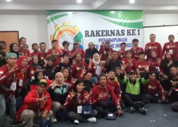 Rakernas Serentak Halal Bihalal, Ojek Online (02) Indonesia Perkuat Sinergi Hadapi Tantangan Industri Transportasi Digital