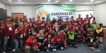 Rakernas Serentak Halal Bihalal, Ojek Online (02) Indonesia Perkuat Sinergi Hadapi Tantangan Industri Transportasi Digital